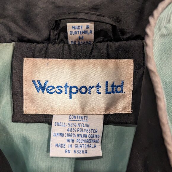 Vintage 90's Nylon Patterned Jacket Size Medium - Picture 5 of 6